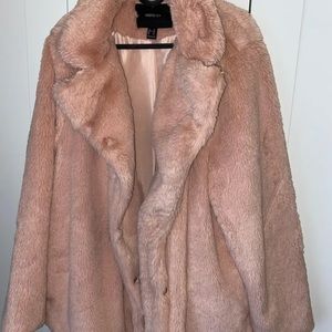 Faux fur vest